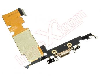 placa auxiliar con conector de carga, datos y accesorios lightning para iPhone 8 plus, a1897, a1864, a1898 dorado